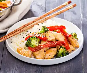 Chicken 'N' Vegetable Stir Fry