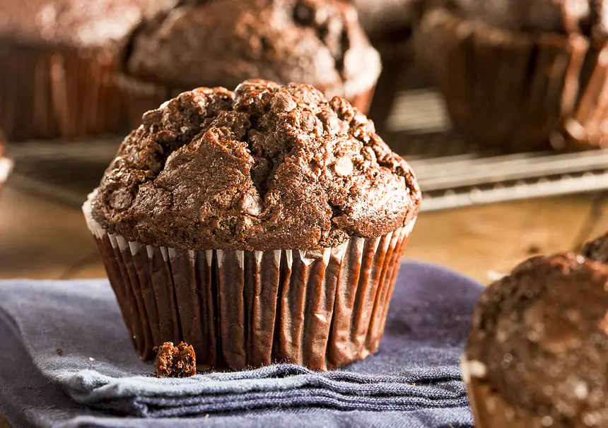 Choc--Double Chocolate Muffins