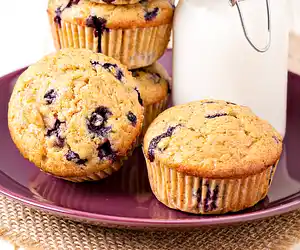 Banana-Blueberry Muffins