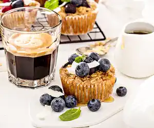 Quaker's: Lemon Blueberry Oatmeal Muffins