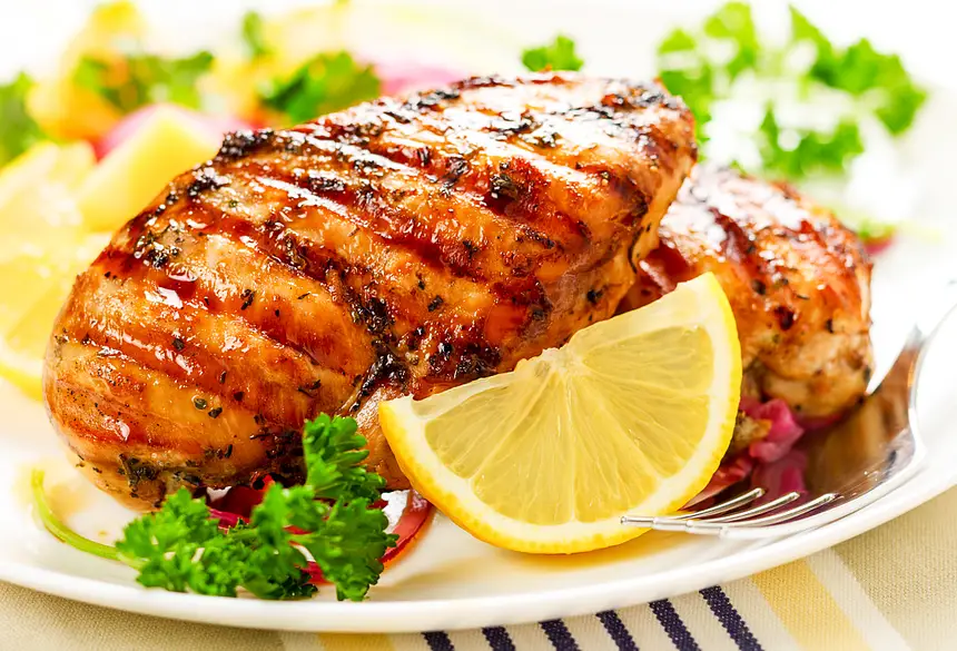 Grilled Chicken a L'Orange