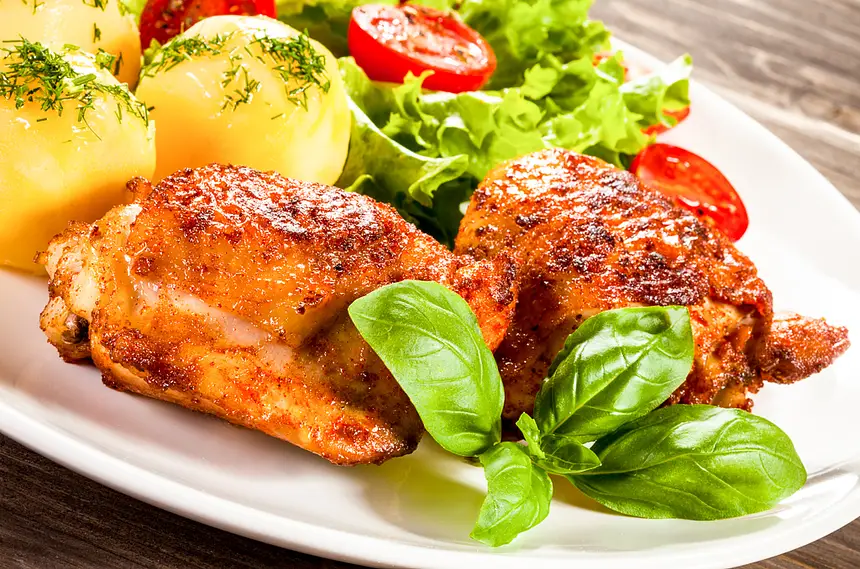 Broiled or Grilled Marinated Chicken (Gai Yang)