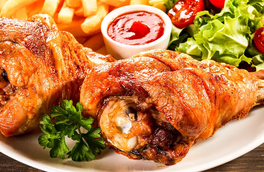 Grilled Turkey Legs