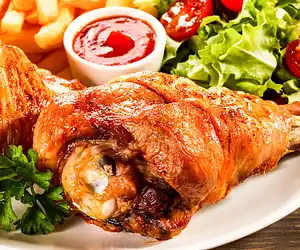 Grilled Turkey Legs