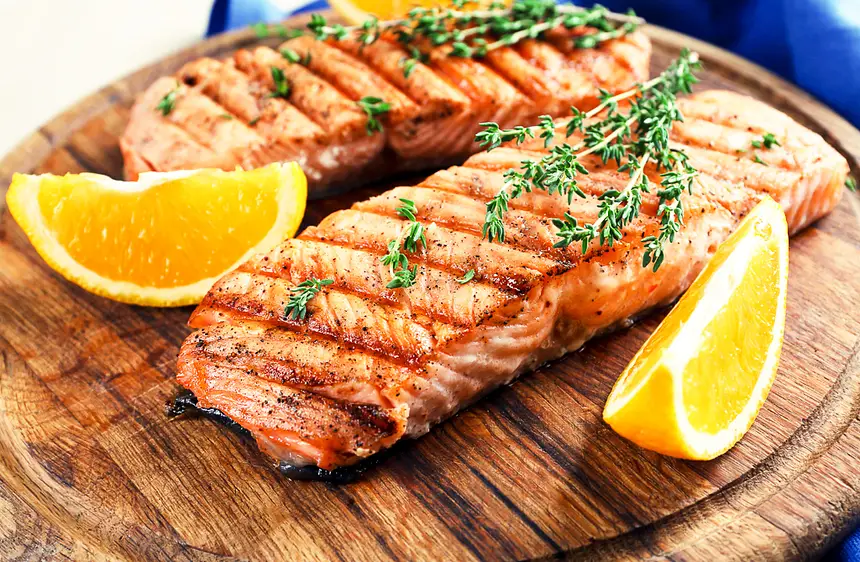 Brown Sugar & Soy Grilled Salmon