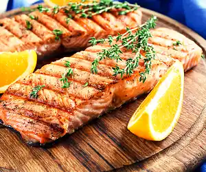 Brown Sugar & Soy Grilled Salmon