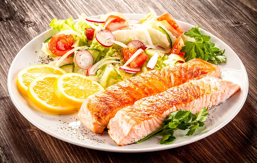 Favorite Grilled Salmon & Marinade