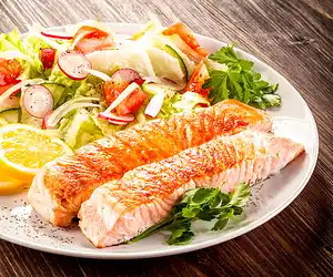 Favorite Grilled Salmon & Marinade