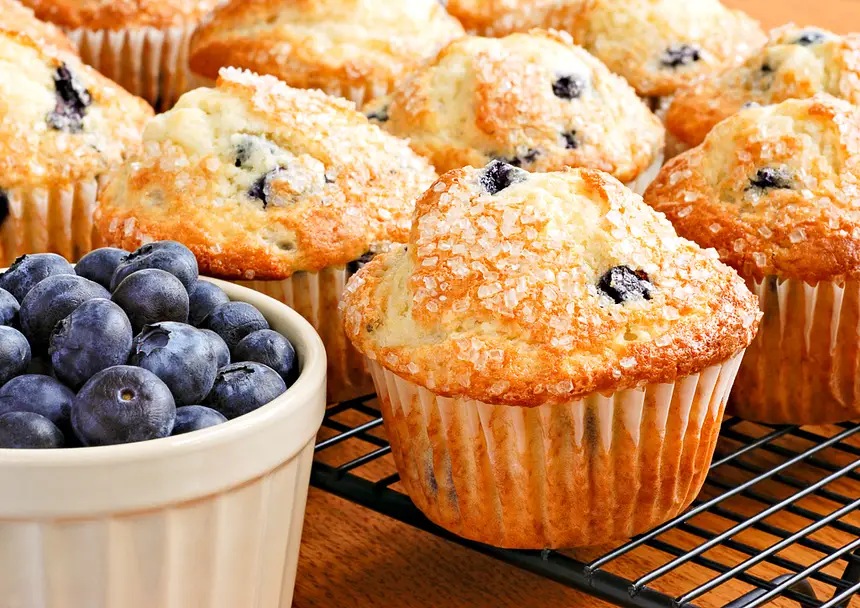 Bonnie's Blueberry Muffins