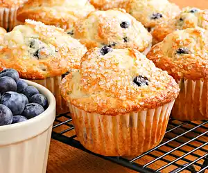 Bonnie's Blueberry Muffins