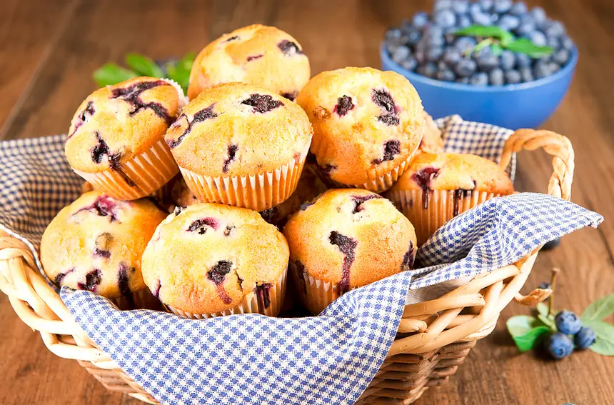 Blueberry Buttermilk Muffins