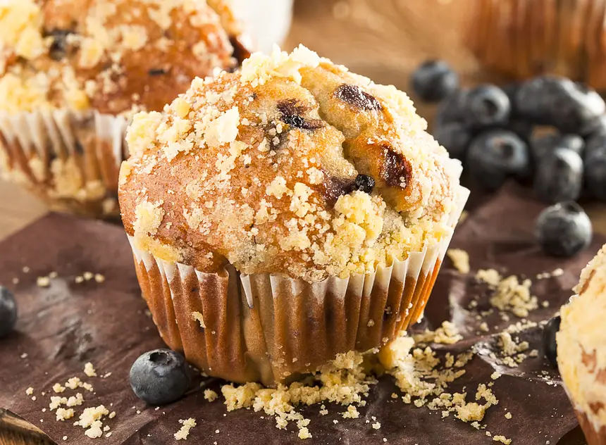 Blueberry Oat Muffins