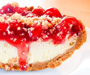Mom's Easy Cherry Cheesecake