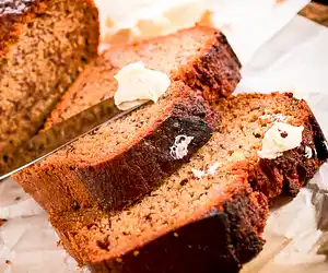 Whole Wheat Banana Yogurt Bread