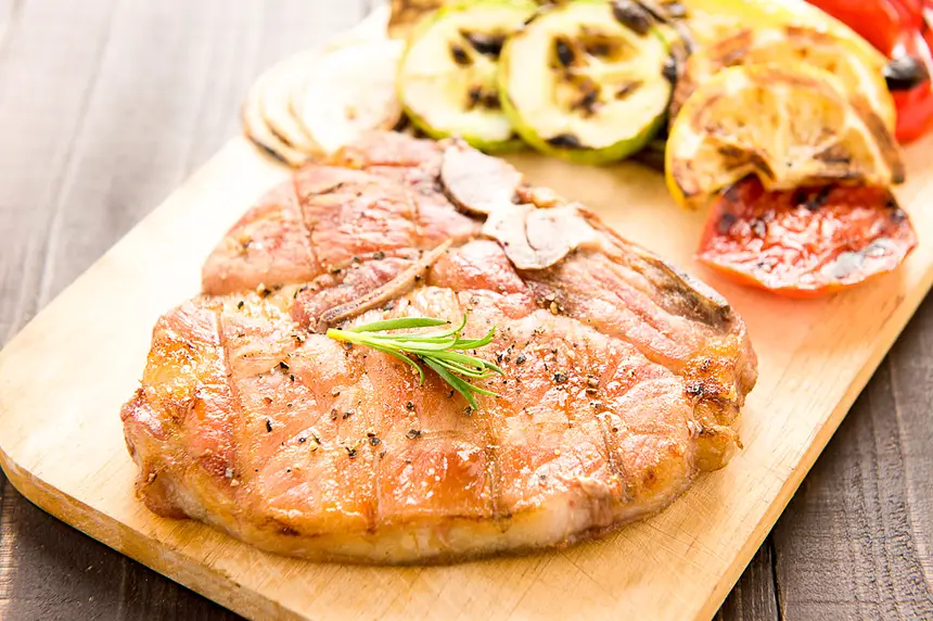 Grilled Jerk Pork Chops