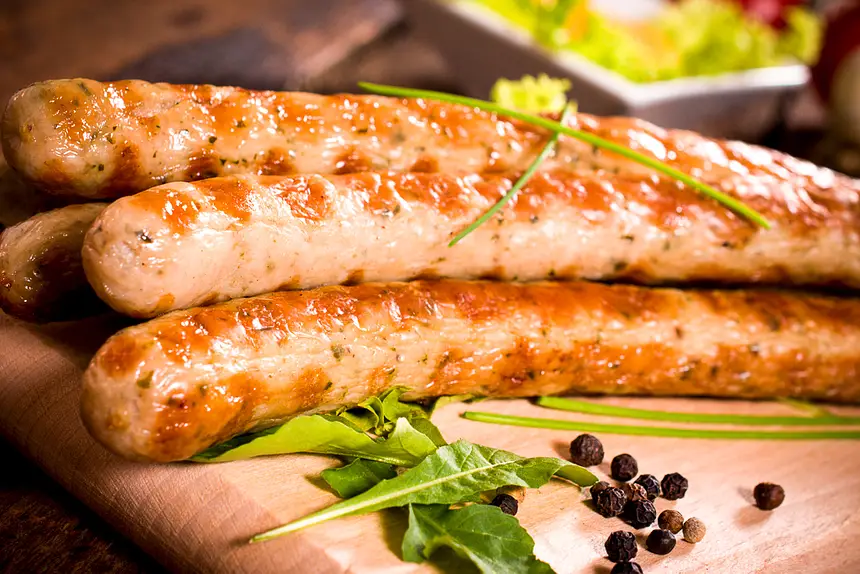 Asian Chicken Peanut Sausage
