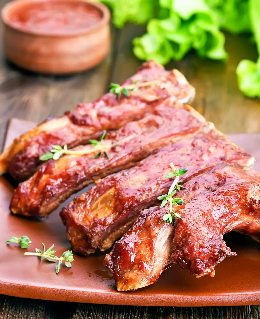 Barbecued Country Style Pork Ribs