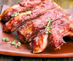 Barbecued Country Style Pork Ribs
