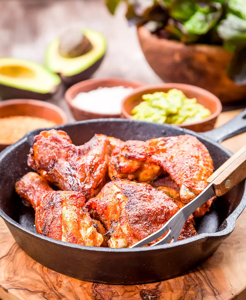 Easy Garlic Broiled Chicken 