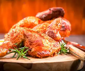 Baked Garlic Chicken Legs