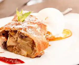 Apple Strawberry Strudel