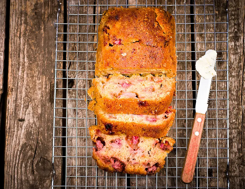 Rich Butter Strawberry Bread