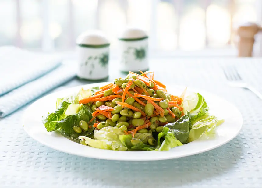 Asian Edamame & Carrot Salad