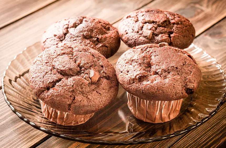 Low-fat Chocolate Muffins