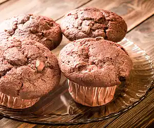 Low-fat Chocolate Muffins