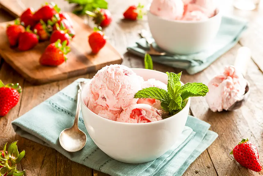 Strawberry Ice Cream