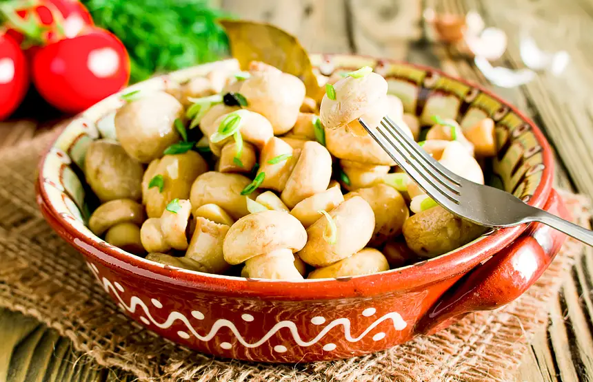 Pickled Mushrooms