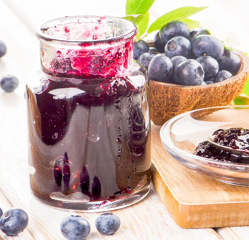 Spiced Blueberry Jam