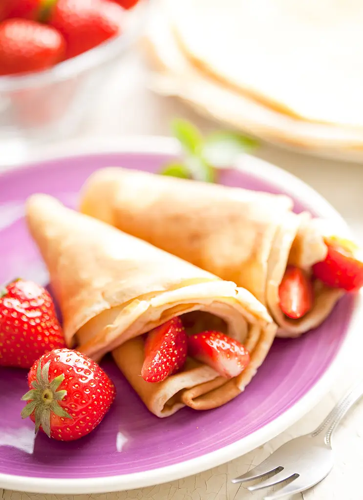 Strawberry Crepes