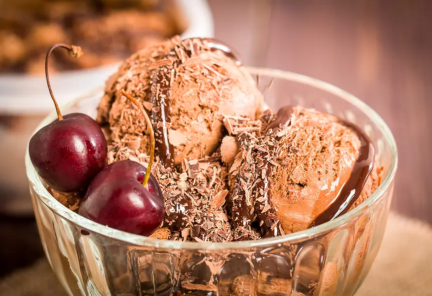 Chocolate Rum Ice Cream