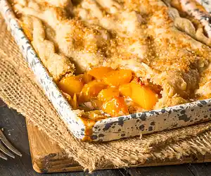 Nick's Peach Cobbler