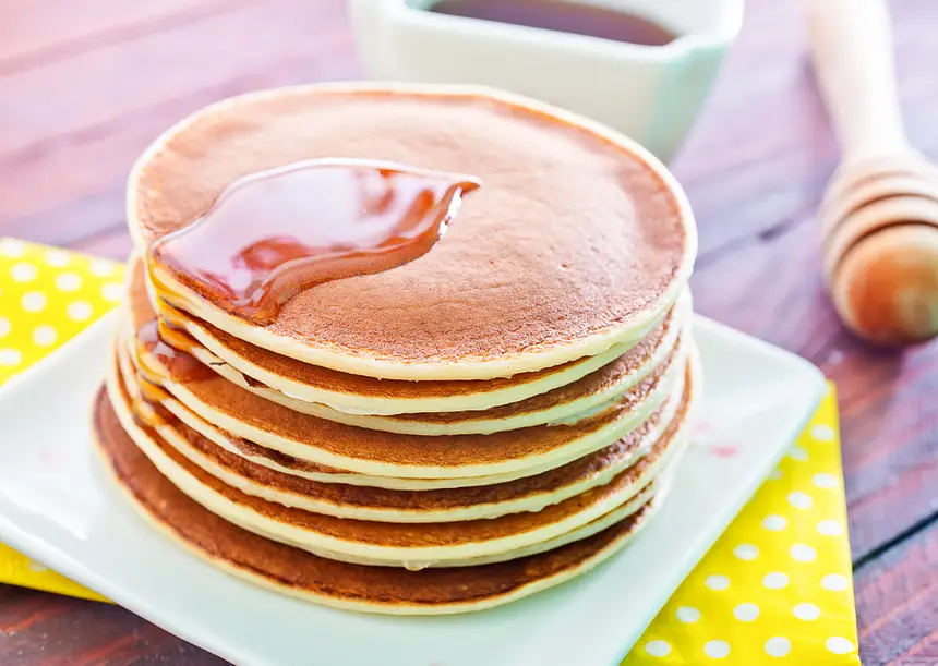 Basic Whole Wheat & Wheat Germ Pancakes