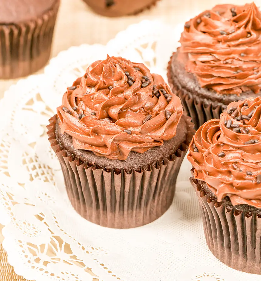 Moist Chocolate Cupcakes