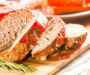 German Applesauce Meatloaf