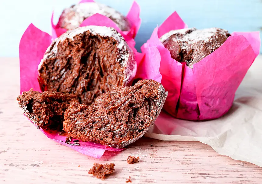 Applesauce Brownie Cupcakes 