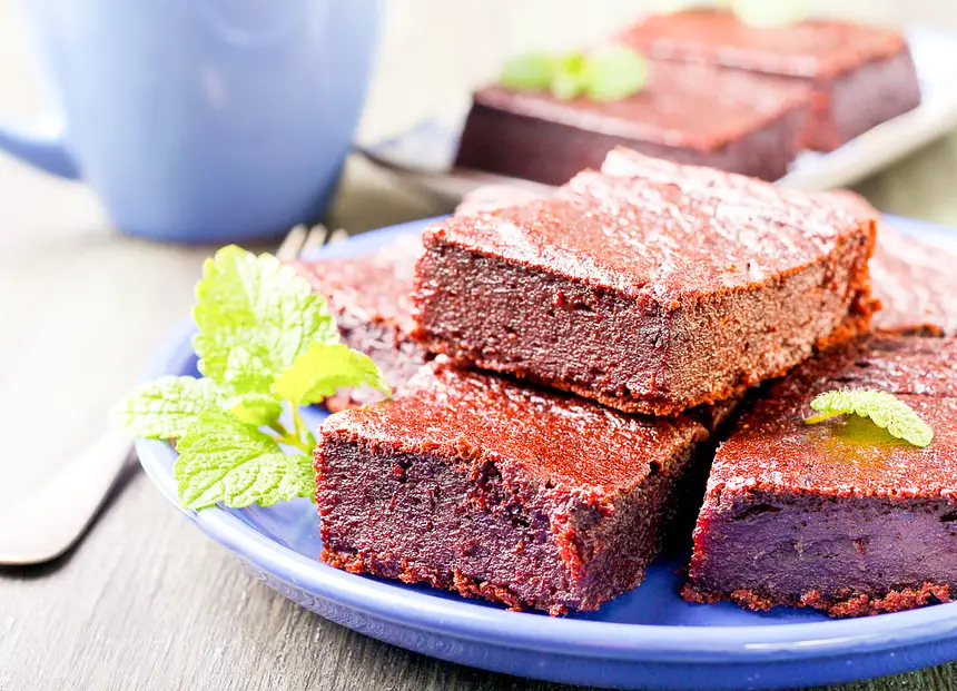 Barbara's Brownies From Elegant But Easy Cook