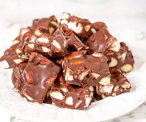 Rocky Road Fudge