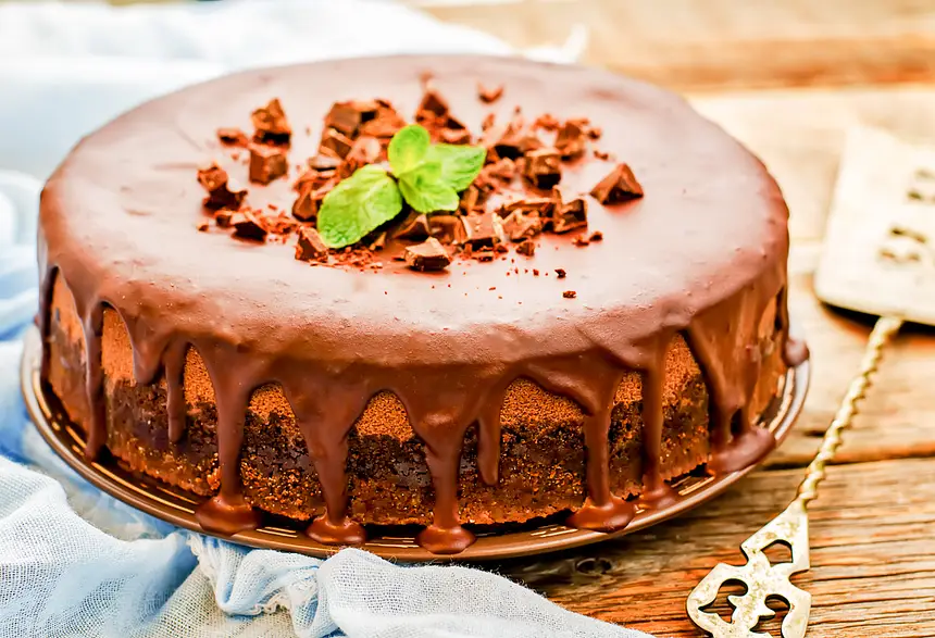 Cappuccino Chocolate Cheesecake
