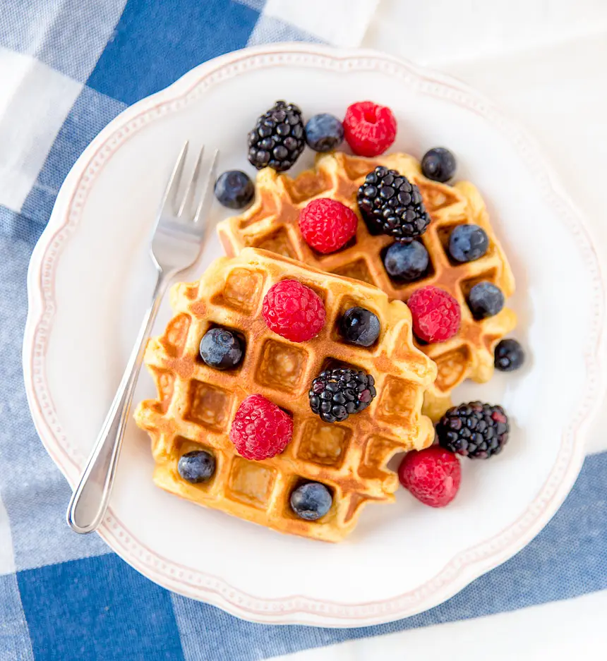 Bohemian Apple Waffles