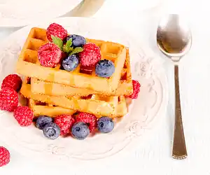 Chiffon Waffles