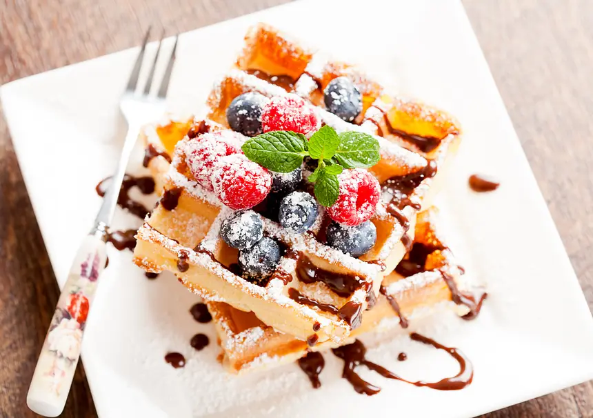 Quick Mix Waffles