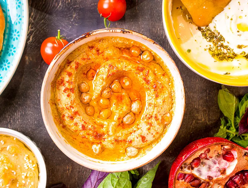 New Delhi-Style Chick Pea Hummus