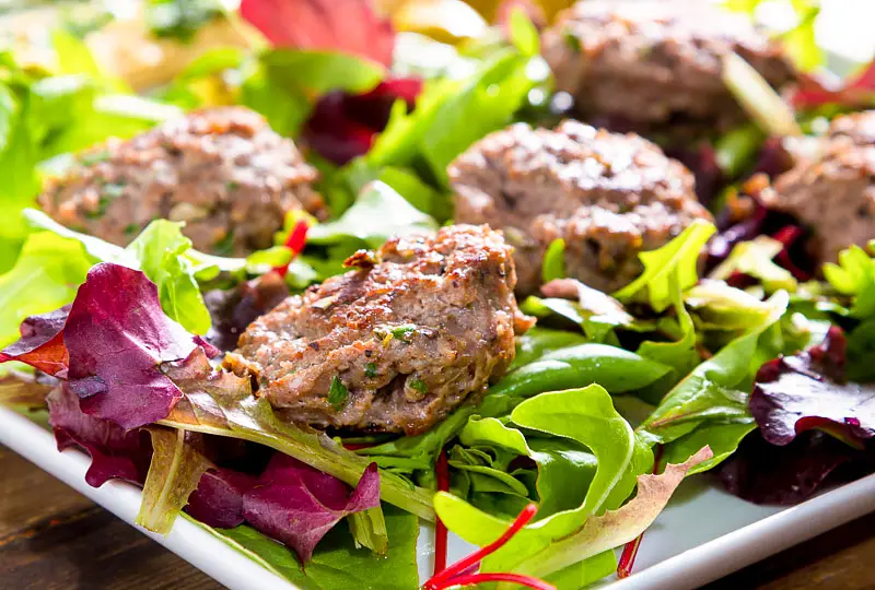 Minty Lamb Burgers