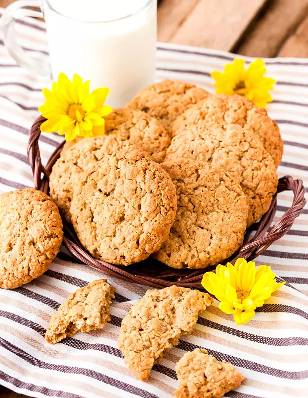 Diabetic Oatmeal Peanut Butter Cookies