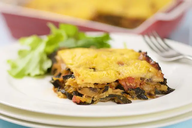 Polenta with Pumpkin & Kale