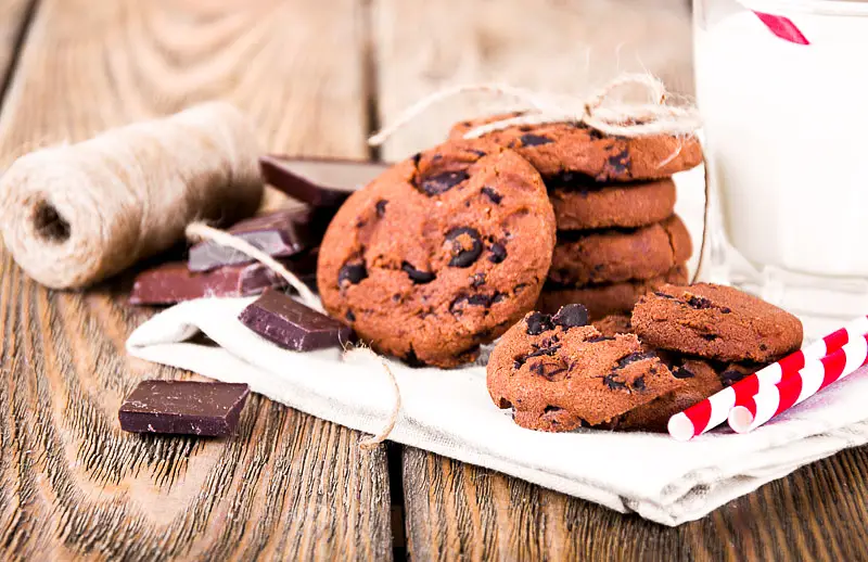 Double Chocolate Cake Mix Cookies